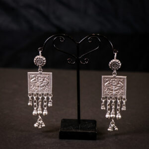 Silver Earrings-ASLEENA