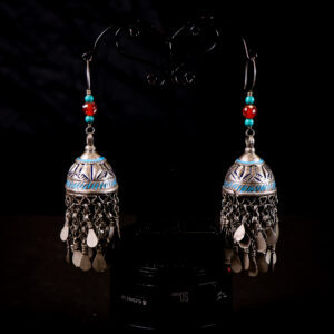 Silver Earrings-TASLEEM