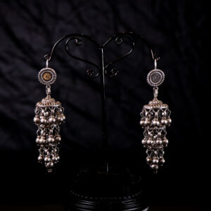 Silver Earrings-BARANI