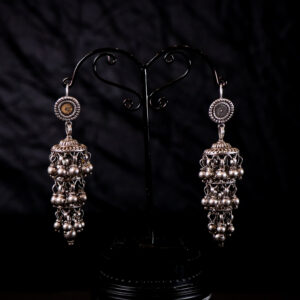 Silver Earrings-BARANI