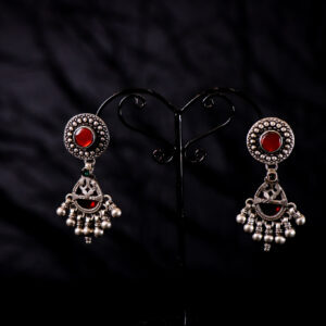 Silver Earring- JAYALAXMI