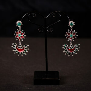Sliver Earrings-VANDANA