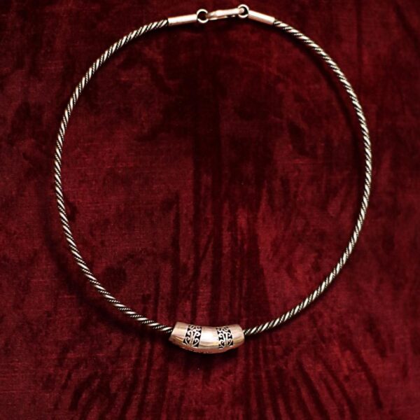Silver Necklace-TARIKA