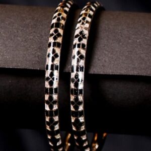 SILVER  MEENAKARI BANGLES-ASHWINA